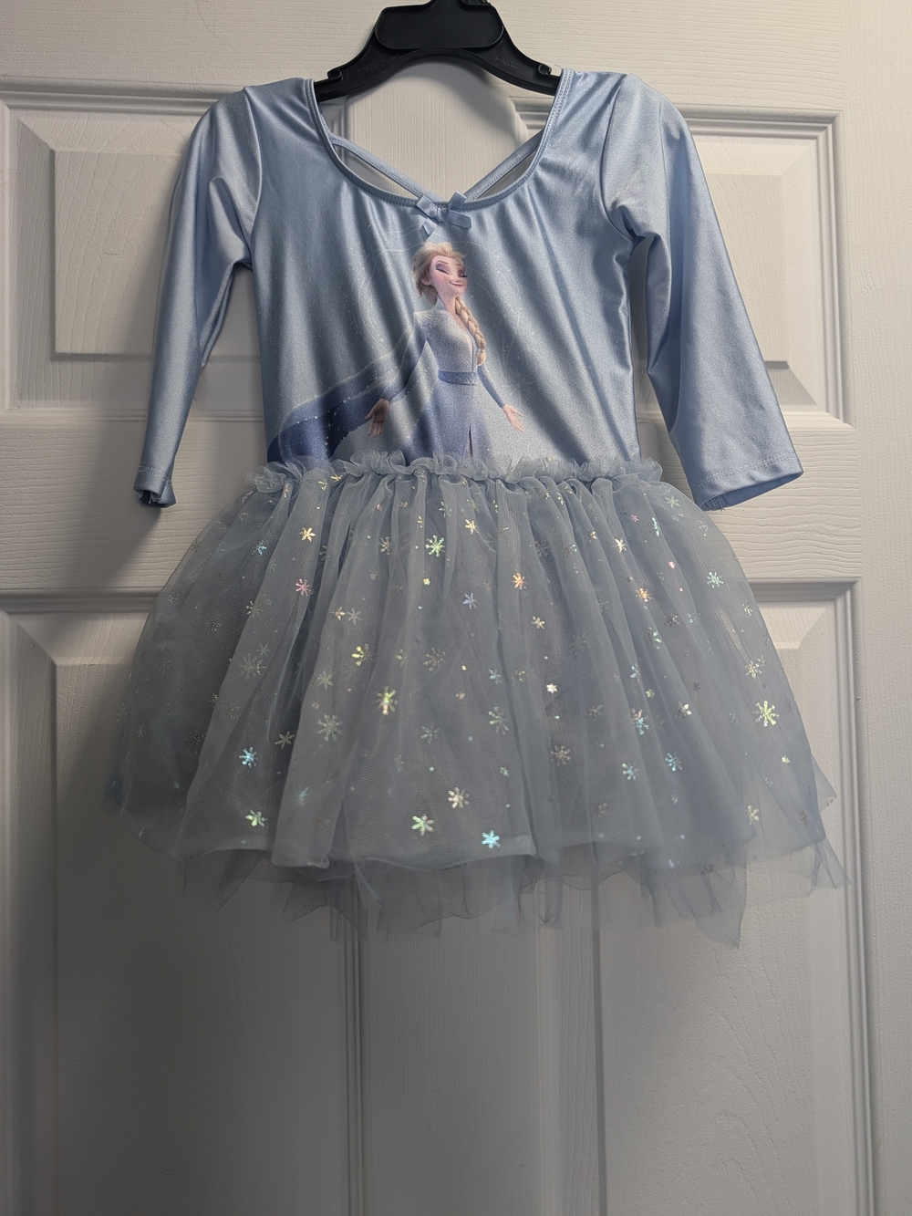 H&M Disney Frozen Elsa Light Blue Tutu Dress-Up Costume for Kids Size6 5T